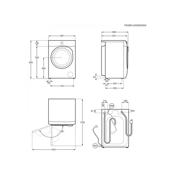 სარეცხი მანქანა Electrolux EW8FG5602CDE 11KG, 4 imageსარეცხი მანქანა Electrolux EW8FG5602CDE 11KG, 4 imageსარეცხი მანქანა Electrolux EW8FG5602CDE 11KG, 4 image