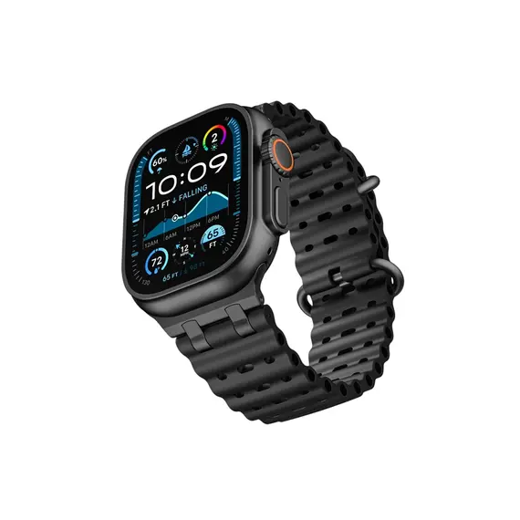 სმარტ საათის სამაჯური TVC Ocean Watch Strap for Apple Watch Series 10 Ultra 9 8 7 SE 6 5 4 3 2 1 46mm 49mm 45mm 44mm 42mm Silicone Band - Black Buckle, 2 imageსმარტ საათის სამაჯური TVC Ocean Watch Strap for Apple Watch Series 10 Ultra 9 8 7 SE 6 5 4 3 2 1 46mm 49mm 45mm 44mm 42mm Silicone Band - Black Buckle, 2 imageსმარტ საათის სამაჯური TVC Ocean Watch Strap for Apple Watch Series 10 Ultra 9 8 7 SE 6 5 4 3 2 1 46mm 49mm 45mm 44mm 42mm Silicone Band - Black Buckle, 2 image