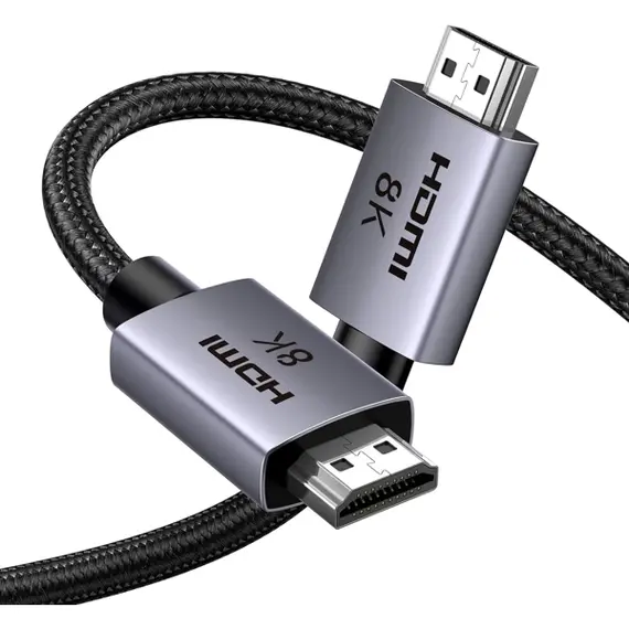 HDMI კაბელი UGREEN HD171 (25910), 8K HDMI To HDMI, 2M, GreyHDMI კაბელი UGREEN HD171 (25910), 8K HDMI To HDMI, 2M, GreyHDMI კაბელი UGREEN HD171 (25910), 8K HDMI To HDMI, 2M, Grey