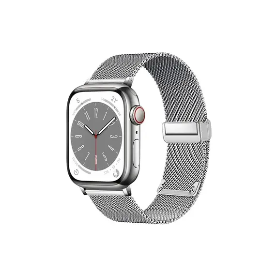 სმარტ საათის სამაჯური TVC KALEBOL Magnetic Buckle Watch Band for Apple Watch Series 10 9 8 7 SE 6 5 4 3 2 1 42mm 41mm 40mm 38mm Stainless Steel Strap - Silverსმარტ საათის სამაჯური TVC KALEBOL Magnetic Buckle Watch Band for Apple Watch Series 10 9 8 7 SE 6 5 4 3 2 1 42mm 41mm 40mm 38mm Stainless Steel Strap - Silverსმარტ საათის სამაჯური TVC KALEBOL Magnetic Buckle Watch Band for Apple Watch Series 10 9 8 7 SE 6 5 4 3 2 1 42mm 41mm 40mm 38mm Stainless Steel Strap - Silver