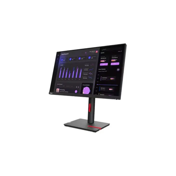 Monitor Lenovo 23.8'' ThinkVision T24i-30 (63CFMATXEU) - Black, 3 imageMonitor Lenovo 23.8'' ThinkVision T24i-30 (63CFMATXEU) - Black, 3 imageMonitor Lenovo 23.8'' ThinkVision T24i-30 (63CFMATXEU) - Black, 3 image