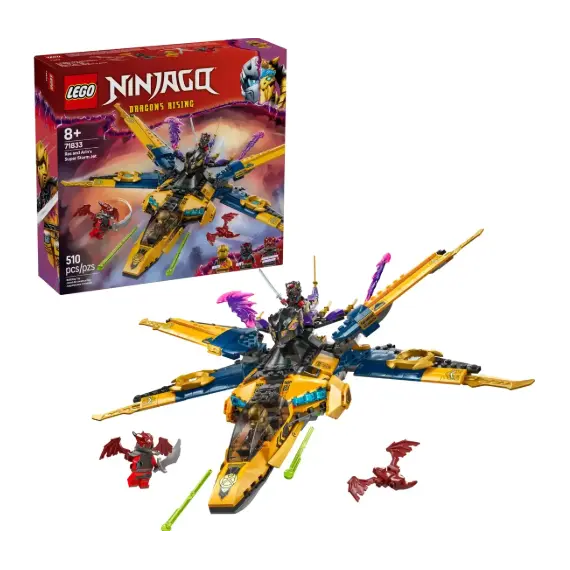 ლეგო LEGO Constructor Ninjago Ras and Arin’s Super Storm Jetლეგო LEGO Constructor Ninjago Ras and Arin’s Super Storm Jetლეგო LEGO Constructor Ninjago Ras and Arin’s Super Storm Jet