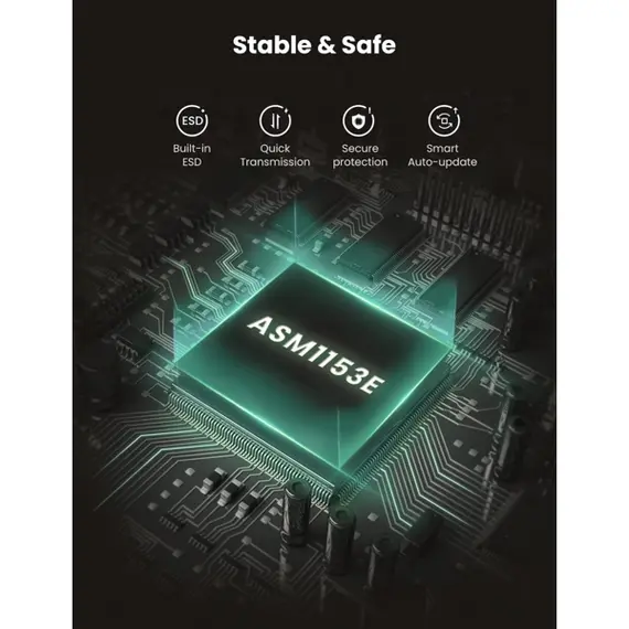 Type-C Adapter UGREEN CM321 (70610), Type-C 3.0 to 2.5-Inch SATA Converter, 50cm, Black, 2 imageType-C Adapter UGREEN CM321 (70610), Type-C 3.0 to 2.5-Inch SATA Converter, 50cm, Black, 2 imageType-C Adapter UGREEN CM321 (70610), Type-C 3.0 to 2.5-Inch SATA Converter, 50cm, Black, 2 image