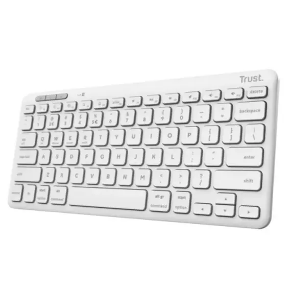 კლავიატურა Trust Lyra Compact Wireless Keyboard White - 25097, 4 imageკლავიატურა Trust Lyra Compact Wireless Keyboard White - 25097, 4 imageკლავიატურა Trust Lyra Compact Wireless Keyboard White - 25097, 4 image