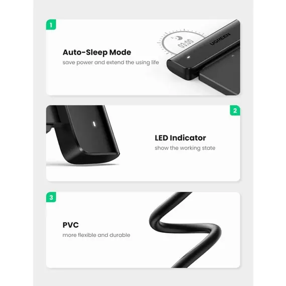 Type-C Adapter UGREEN CM321 (70610), Type-C 3.0 to 2.5-Inch SATA Converter, 50cm, Black, 7 imageType-C Adapter UGREEN CM321 (70610), Type-C 3.0 to 2.5-Inch SATA Converter, 50cm, Black, 7 imageType-C Adapter UGREEN CM321 (70610), Type-C 3.0 to 2.5-Inch SATA Converter, 50cm, Black, 7 image