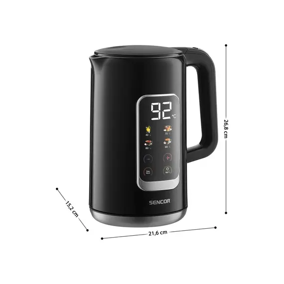 Electric kettle Sencor SWK 0951BK, 4 imageElectric kettle Sencor SWK 0951BK, 4 imageElectric kettle Sencor SWK 0951BK, 4 image
