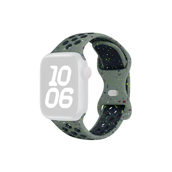 სმარტ საათის სამაჯური TVC KALEBOL Color Dots Silicone Strap for Apple Watch Series 10 9 8 7 SE 6 5 4 3 2 1 42mm 41mm 40mm 38mm Butterfly Buckle Band - Army Green, 2 imageსმარტ საათის სამაჯური TVC KALEBOL Color Dots Silicone Strap for Apple Watch Series 10 9 8 7 SE 6 5 4 3 2 1 42mm 41mm 40mm 38mm Butterfly Buckle Band - Army Green, 2 imageსმარტ საათის სამაჯური TVC KALEBOL Color Dots Silicone Strap for Apple Watch Series 10 9 8 7 SE 6 5 4 3 2 1 42mm 41mm 40mm 38mm Butterfly Buckle Band - Army Green, 2 image