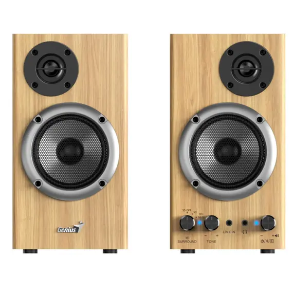 დინამიკი Genius Two-way Speaker  | 3D Surround | Bass + SP-HF520BT Wood, 4 imageდინამიკი Genius Two-way Speaker  | 3D Surround | Bass + SP-HF520BT Wood, 4 imageდინამიკი Genius Two-way Speaker  | 3D Surround | Bass + SP-HF520BT Wood, 4 image