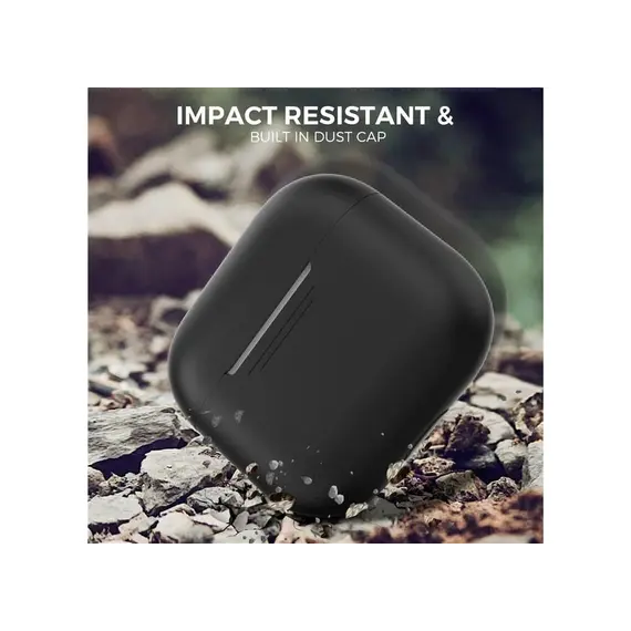 Silicone Case For AirPods 3 - Black, 5 imageSilicone Case For AirPods 3 - Black, 5 imageSilicone Case For AirPods 3 - Black, 5 image