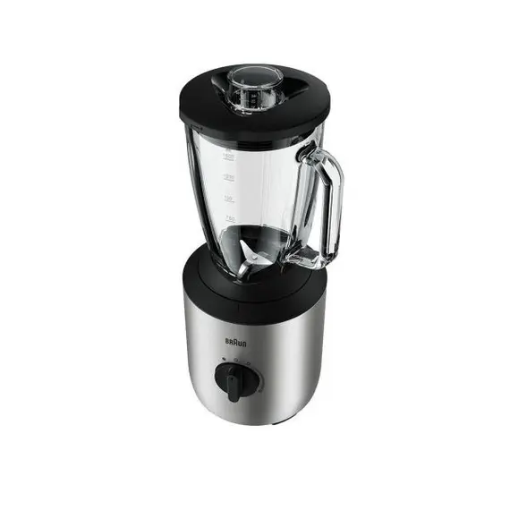 Blender BRAUN JB3272SI 800W 1.5L Black/Silver, 4 imageBlender BRAUN JB3272SI 800W 1.5L Black/Silver, 4 imageBlender BRAUN JB3272SI 800W 1.5L Black/Silver, 4 image
