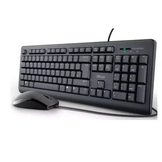 კლავიატურა და მაუსი Trust Primo Wired Keyboard And Mouse Set Black - 23970, 3 imageკლავიატურა და მაუსი Trust Primo Wired Keyboard And Mouse Set Black - 23970, 3 imageკლავიატურა და მაუსი Trust Primo Wired Keyboard And Mouse Set Black - 23970, 3 image