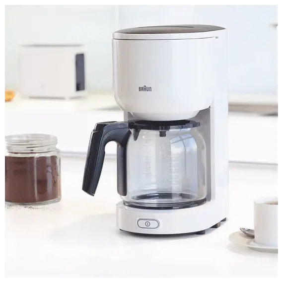 ყავის აპარატი BRAUN KF3100WH, 4 imageყავის აპარატი BRAUN KF3100WH, 4 imageყავის აპარატი BRAUN KF3100WH, 4 image