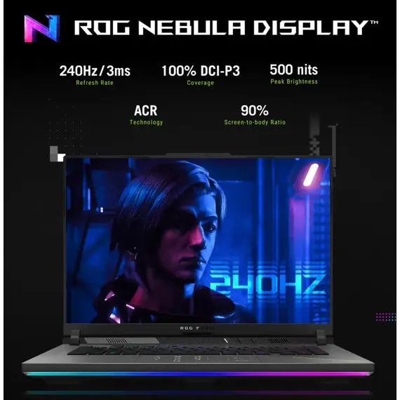 Asustek ROG Strix G16 (2025) 16'' 2.5K 240Hz Ryzen 9 9955HX3D 16GB 1TB G4 SSD RTX 5070 TI Eclipse Gray, 4 imageAsustek ROG Strix G16 (2025) 16'' 2.5K 240Hz Ryzen 9 9955HX3D 16GB 1TB G4 SSD RTX 5070 TI Eclipse Gray, 4 imageAsustek ROG Strix G16 (2025) 16'' 2.5K 240Hz Ryzen 9 9955HX3D 16GB 1TB G4 SSD RTX 5070 TI Eclipse Gray, 4 image