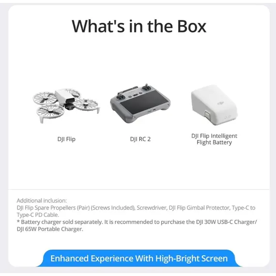 დრონი DJI FLIP (DJI  RC 2), 5 imageდრონი DJI FLIP (DJI  RC 2), 5 imageდრონი DJI FLIP (DJI  RC 2), 5 image