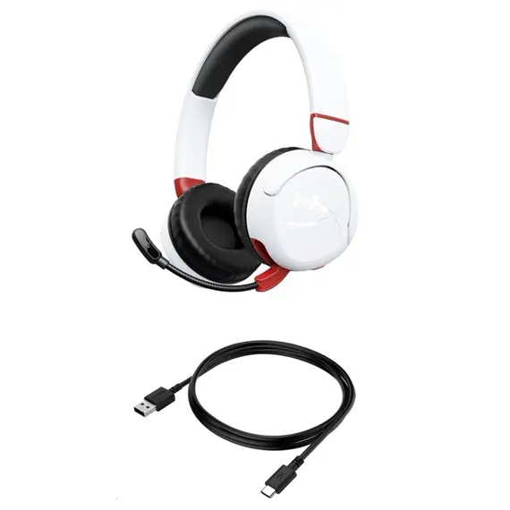 ყურსასმენი HyperX Cloud Mini - Wireless Gaming Headset (White), 7 imageყურსასმენი HyperX Cloud Mini - Wireless Gaming Headset (White), 7 imageყურსასმენი HyperX Cloud Mini - Wireless Gaming Headset (White), 7 image