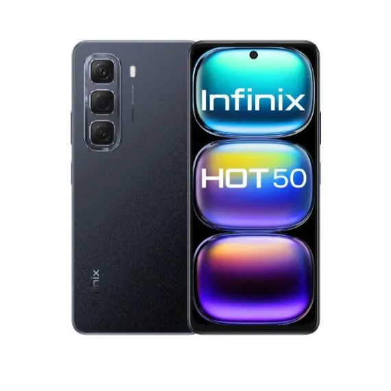 Mobile phone Infinix Hot 50 8GB/128GB BlackMobile phone Infinix Hot 50 8GB/128GB BlackMobile phone Infinix Hot 50 8GB/128GB Black