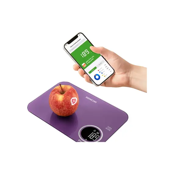 Sencor SKS 7073VT Smart Kitchen Scale, 4 imageSencor SKS 7073VT Smart Kitchen Scale, 4 imageSencor SKS 7073VT Smart Kitchen Scale, 4 image