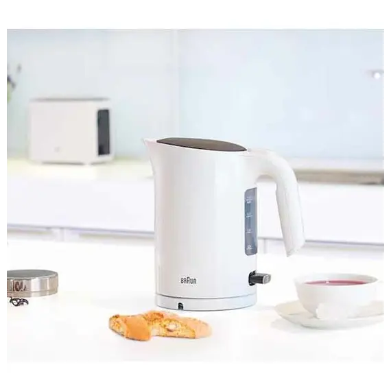Electric kettle BRAUN WK3110WH, 3 imageElectric kettle BRAUN WK3110WH, 3 imageElectric kettle BRAUN WK3110WH, 3 image