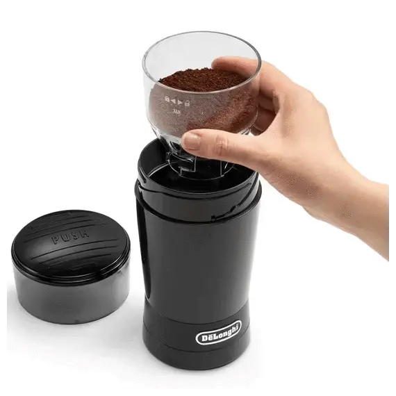 ყავის საფქვავი Delonghi KG200 BLACK, 2 imageყავის საფქვავი Delonghi KG200 BLACK, 2 imageყავის საფქვავი Delonghi KG200 BLACK, 2 image