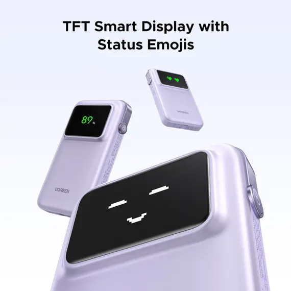 პორტატული დამტენი UGREEN PB511 (35604B) Uno, 10000mAh, USB, Type-C, Power Bank With Built In Cable, Purple, 9 imageპორტატული დამტენი UGREEN PB511 (35604B) Uno, 10000mAh, USB, Type-C, Power Bank With Built In Cable, Purple, 9 imageპორტატული დამტენი UGREEN PB511 (35604B) Uno, 10000mAh, USB, Type-C, Power Bank With Built In Cable, Purple, 9 image