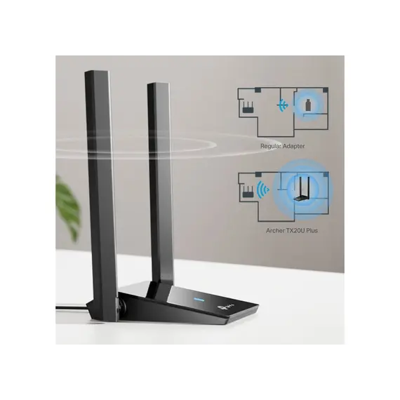 USB Adapter Archer TX20U Plus AX1800 High Gain Wireless Adapter, 11 imageUSB Adapter Archer TX20U Plus AX1800 High Gain Wireless Adapter, 11 imageUSB Adapter Archer TX20U Plus AX1800 High Gain Wireless Adapter, 11 image