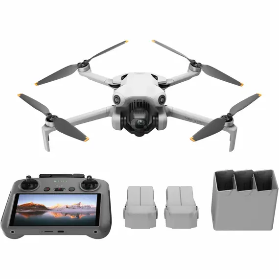 დრონი DJI MINI 4 PRO FLY MORE COMBO PLUS (RC 2), 2 imageდრონი DJI MINI 4 PRO FLY MORE COMBO PLUS (RC 2), 2 imageდრონი DJI MINI 4 PRO FLY MORE COMBO PLUS (RC 2), 2 image