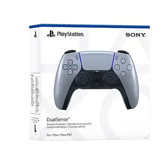 Joystick Playstation DualSense PS5 Wireless Controller Sterling Silver /KIA/PS5Joystick Playstation DualSense PS5 Wireless Controller Sterling Silver /KIA/PS5Joystick Playstation DualSense PS5 Wireless Controller Sterling Silver /KIA/PS5