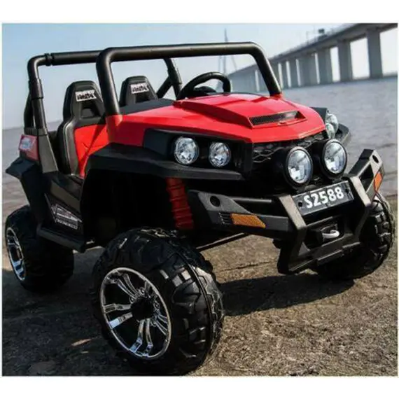 ბავშვის ელექტრო მანქანა S2588-R/2 ადგილიანი/კაუჩუკის საბურავებით/ტყავის სავარძლით, 6 imageბავშვის ელექტრო მანქანა S2588-R/2 ადგილიანი/კაუჩუკის საბურავებით/ტყავის სავარძლით, 6 imageბავშვის ელექტრო მანქანა S2588-R/2 ადგილიანი/კაუჩუკის საბურავებით/ტყავის სავარძლით, 6 image