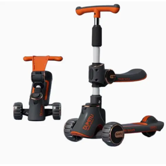 Children's scooter Dumitu plus 002BLACK, 3 imageChildren's scooter Dumitu plus 002BLACK, 3 imageChildren's scooter Dumitu plus 002BLACK, 3 image