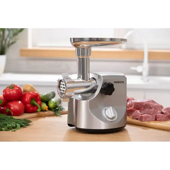 Ardesto MGA-3000W, 3000W, Meat Grinder, Silver, 5 imageArdesto MGA-3000W, 3000W, Meat Grinder, Silver, 5 imageArdesto MGA-3000W, 3000W, Meat Grinder, Silver, 5 image