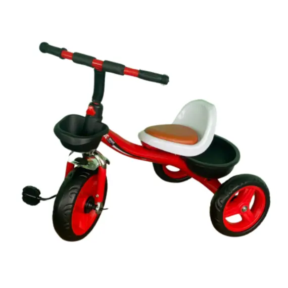Children's three-wheeled pedal bicycle 400RED, 2 imageChildren's three-wheeled pedal bicycle 400RED, 2 imageChildren's three-wheeled pedal bicycle 400RED, 2 image
