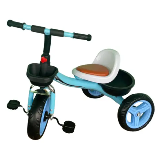 საბავშვო სამთვალა პედლებიანი ველოსიპედი 400BLUსაბავშვო სამთვალა პედლებიანი ველოსიპედი 400BLUსაბავშვო სამთვალა პედლებიანი ველოსიპედი 400BLU