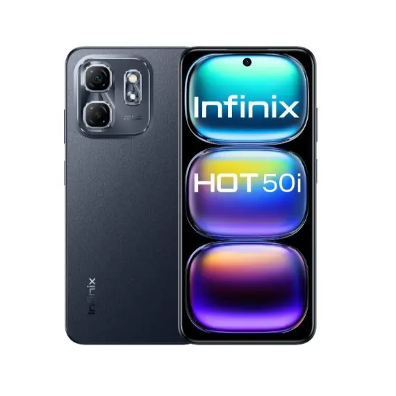 მობილური ტელეფონი Infinix Hot 50i 4GB/128GB Blackმობილური ტელეფონი Infinix Hot 50i 4GB/128GB Blackმობილური ტელეფონი Infinix Hot 50i 4GB/128GB Black