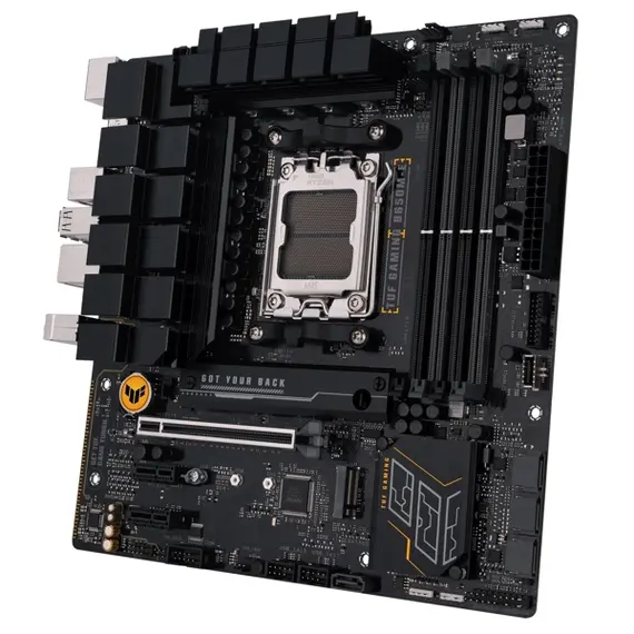 დედა დაფა ASUS Motherboard TUF GAMING B650M-E sAM5 B650 2xDDR5 M.2 HDMI DP mATX, 2 imageდედა დაფა ASUS Motherboard TUF GAMING B650M-E sAM5 B650 2xDDR5 M.2 HDMI DP mATX, 2 imageდედა დაფა ASUS Motherboard TUF GAMING B650M-E sAM5 B650 2xDDR5 M.2 HDMI DP mATX, 2 image