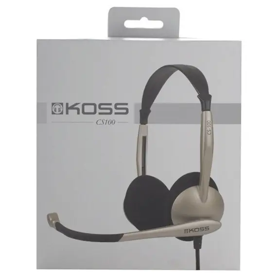 ყურსასმენი Koss Headset CS100 2*3.5mm, 4 imageყურსასმენი Koss Headset CS100 2*3.5mm, 4 imageყურსასმენი Koss Headset CS100 2*3.5mm, 4 image