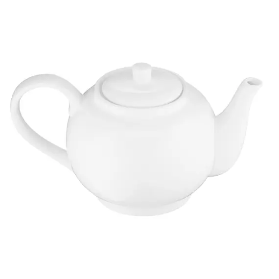 Teapot Ardesto Imola, 850ml, porcelain, white, 4 imageTeapot Ardesto Imola, 850ml, porcelain, white, 4 imageTeapot Ardesto Imola, 850ml, porcelain, white, 4 image