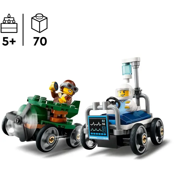 ლეგო LEGO Constructor City Airplane vs. Hospital Bed, 2 imageლეგო LEGO Constructor City Airplane vs. Hospital Bed, 2 imageლეგო LEGO Constructor City Airplane vs. Hospital Bed, 2 image