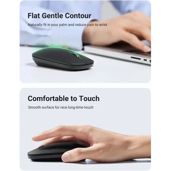 მაუსი UGREEN MU001 (90531), Wireless, Bluetooth, USB, Mouse, Starry Black, 3 imageმაუსი UGREEN MU001 (90531), Wireless, Bluetooth, USB, Mouse, Starry Black, 3 imageმაუსი UGREEN MU001 (90531), Wireless, Bluetooth, USB, Mouse, Starry Black, 3 image