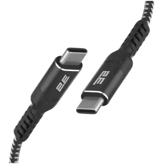 USB კაბელი 2E Сable USB-C > USB-C charge/data, 1m, 240W Type-C, Aluminum Shell, black, 2 imageUSB კაბელი 2E Сable USB-C > USB-C charge/data, 1m, 240W Type-C, Aluminum Shell, black, 2 imageUSB კაბელი 2E Сable USB-C > USB-C charge/data, 1m, 240W Type-C, Aluminum Shell, black, 2 image