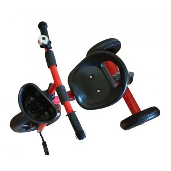 Children's three-wheeled pedal bicycle 513RED, 4 imageChildren's three-wheeled pedal bicycle 513RED, 4 imageChildren's three-wheeled pedal bicycle 513RED, 4 image