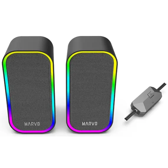 დინამიკი Marvo Havoc20 Wired Gaming speaker, 2 imageდინამიკი Marvo Havoc20 Wired Gaming speaker, 2 imageდინამიკი Marvo Havoc20 Wired Gaming speaker, 2 image