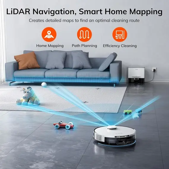 რობოტი მტვერსასრუტი Ilife A30 Pro, 5000Pa, LiDAR, Robot Vacuum Cleaner, White, 5 imageრობოტი მტვერსასრუტი Ilife A30 Pro, 5000Pa, LiDAR, Robot Vacuum Cleaner, White, 5 imageრობოტი მტვერსასრუტი Ilife A30 Pro, 5000Pa, LiDAR, Robot Vacuum Cleaner, White, 5 image