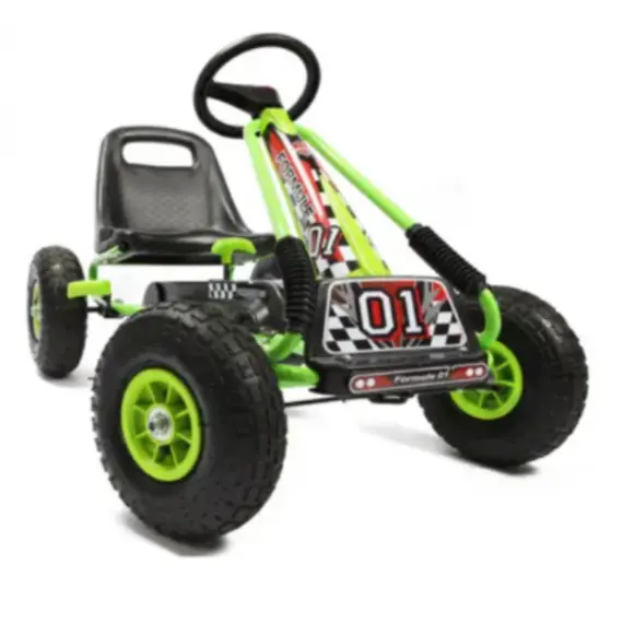 Children's pedal iron go-kart A-15-GREENChildren's pedal iron go-kart A-15-GREENChildren's pedal iron go-kart A-15-GREEN