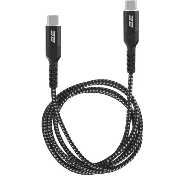 USB კაბელი 2E Сable USB-C > USB-C charge/data, 1m, 240W Type-C, Aluminum Shell, black, 4 imageUSB კაბელი 2E Сable USB-C > USB-C charge/data, 1m, 240W Type-C, Aluminum Shell, black, 4 imageUSB კაბელი 2E Сable USB-C > USB-C charge/data, 1m, 240W Type-C, Aluminum Shell, black, 4 image