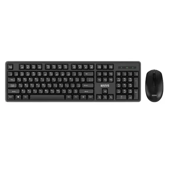 Keyboard and mouse MARVO WS005 BK wireless combo WhiteKeyboard and mouse MARVO WS005 BK wireless combo WhiteKeyboard and mouse MARVO WS005 BK wireless combo White