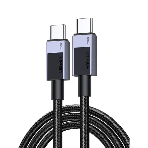 USB კაბელი UGREEN L512 (45065), 100W, Type-C to Type-C PD Fast Charging Cable, 3m, Space GrayUSB კაბელი UGREEN L512 (45065), 100W, Type-C to Type-C PD Fast Charging Cable, 3m, Space GrayUSB კაბელი UGREEN L512 (45065), 100W, Type-C to Type-C PD Fast Charging Cable, 3m, Space Gray