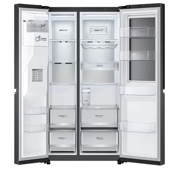 Refrigerator LG GR-X267CQEW.AMCQMER, 617L, No Frost, Black, 5 imageRefrigerator LG GR-X267CQEW.AMCQMER, 617L, No Frost, Black, 5 imageRefrigerator LG GR-X267CQEW.AMCQMER, 617L, No Frost, Black, 5 image