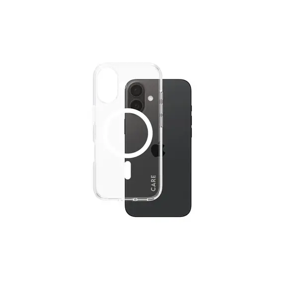 PanzerGlass Case for iPhone 16 Transparent White MagSafePanzerGlass Case for iPhone 16 Transparent White MagSafePanzerGlass Case for iPhone 16 Transparent White MagSafe