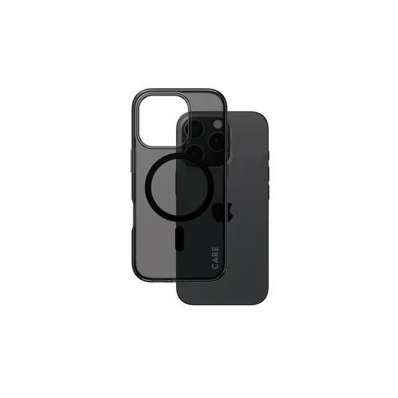 მობილურის ქეისი PanzerGlass Smokey Case for iPhone 16 Pro w. Black MagSafeმობილურის ქეისი PanzerGlass Smokey Case for iPhone 16 Pro w. Black MagSafeმობილურის ქეისი PanzerGlass Smokey Case for iPhone 16 Pro w. Black MagSafe