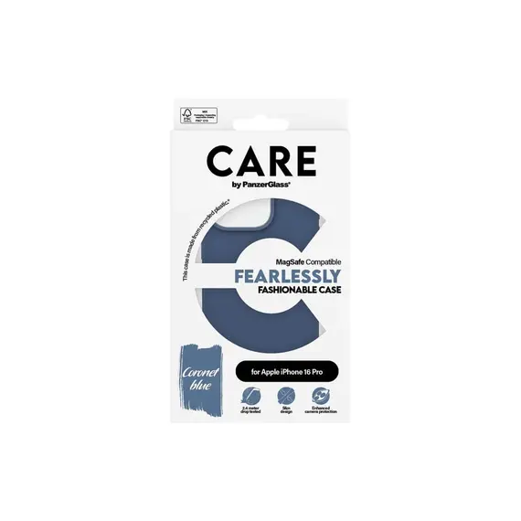 მობილურის ქეისი PanzerGlass Case for iPhone 16 Pro-Blue, 3 imageმობილურის ქეისი PanzerGlass Case for iPhone 16 Pro-Blue, 3 imageმობილურის ქეისი PanzerGlass Case for iPhone 16 Pro-Blue, 3 image